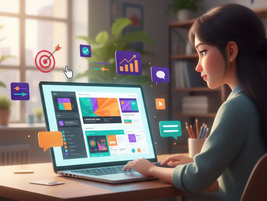 Эффективная настройка таргетированной рекламы и создание лендингов